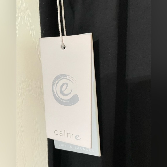 JOHNNY WAS CALME black racer back knit maxi dress - Picture 5 of 10